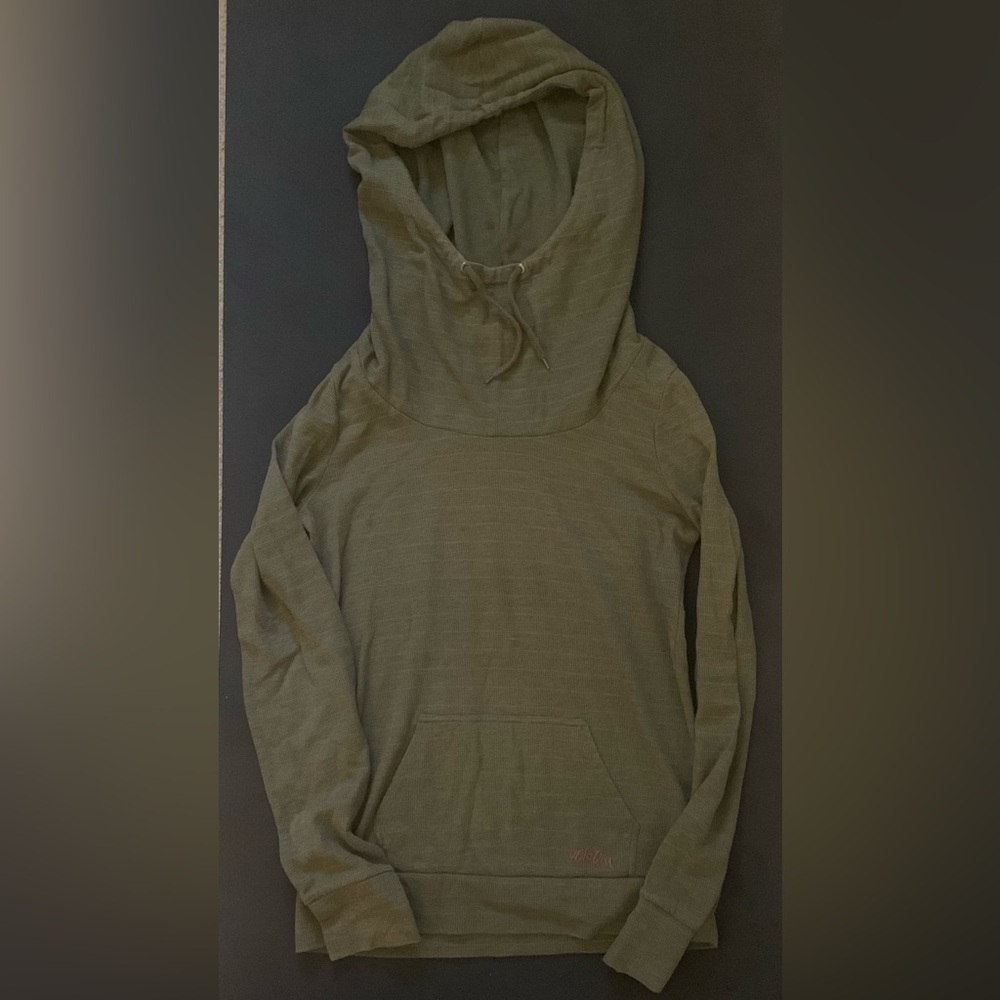 Volcom Olive Textured Hoodie